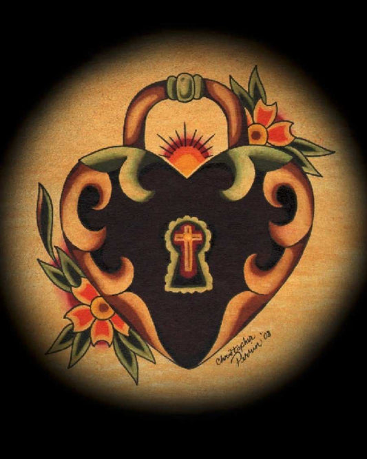 Black Market Art Company Heartlock Print - Black Market Art Company - Flyclothing LLC