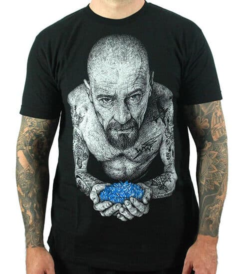 Black Market Art Company Heisenberg Men's T-Shirt