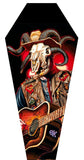 Black Market Art Company Hell Billy & Stretched Coffin Canvas Print