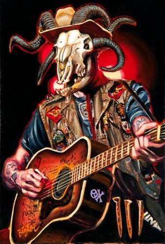 Black Market Art Company Hell Billy Print - Black Market Art Company - Flyclothing LLC