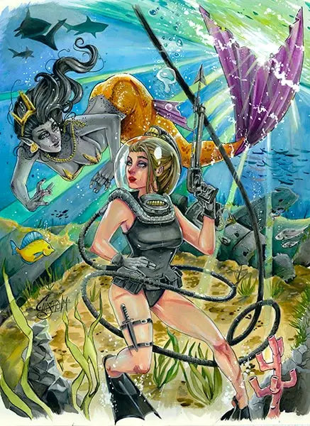 Black Market Art Company Hello There Print - Black Market Art Company - Flyclothing LLC