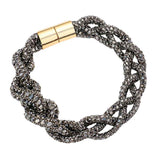 Bling Braided Magnetic Bracelet - Madeline Love - Flyclothing LLC