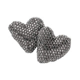 Bling Heart Earrings - Madeline Love - Flyclothing LLC