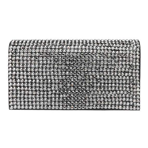 Bling Studded Evening Clutch Crossbody Bag - Madeline Love - Flyclothing LLC