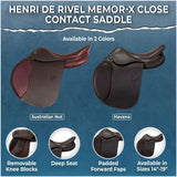 Henri de Rivel Memor-X Close Contact Saddle - Breeches.com - Flyclothing LLC