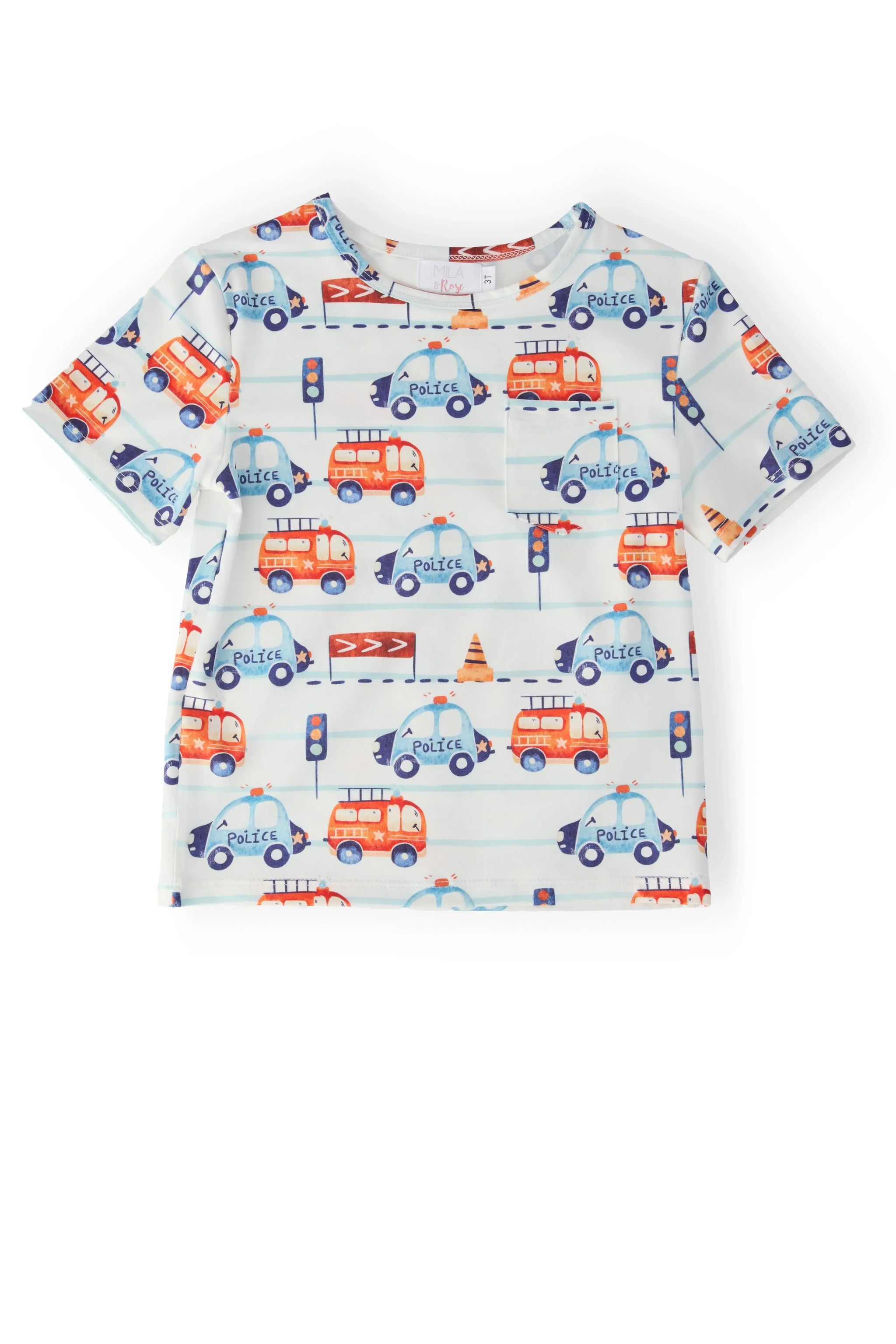 Boys Highway Hero S/S Pocket Tee - Mila & Rose ® - Flyclothing LLC
