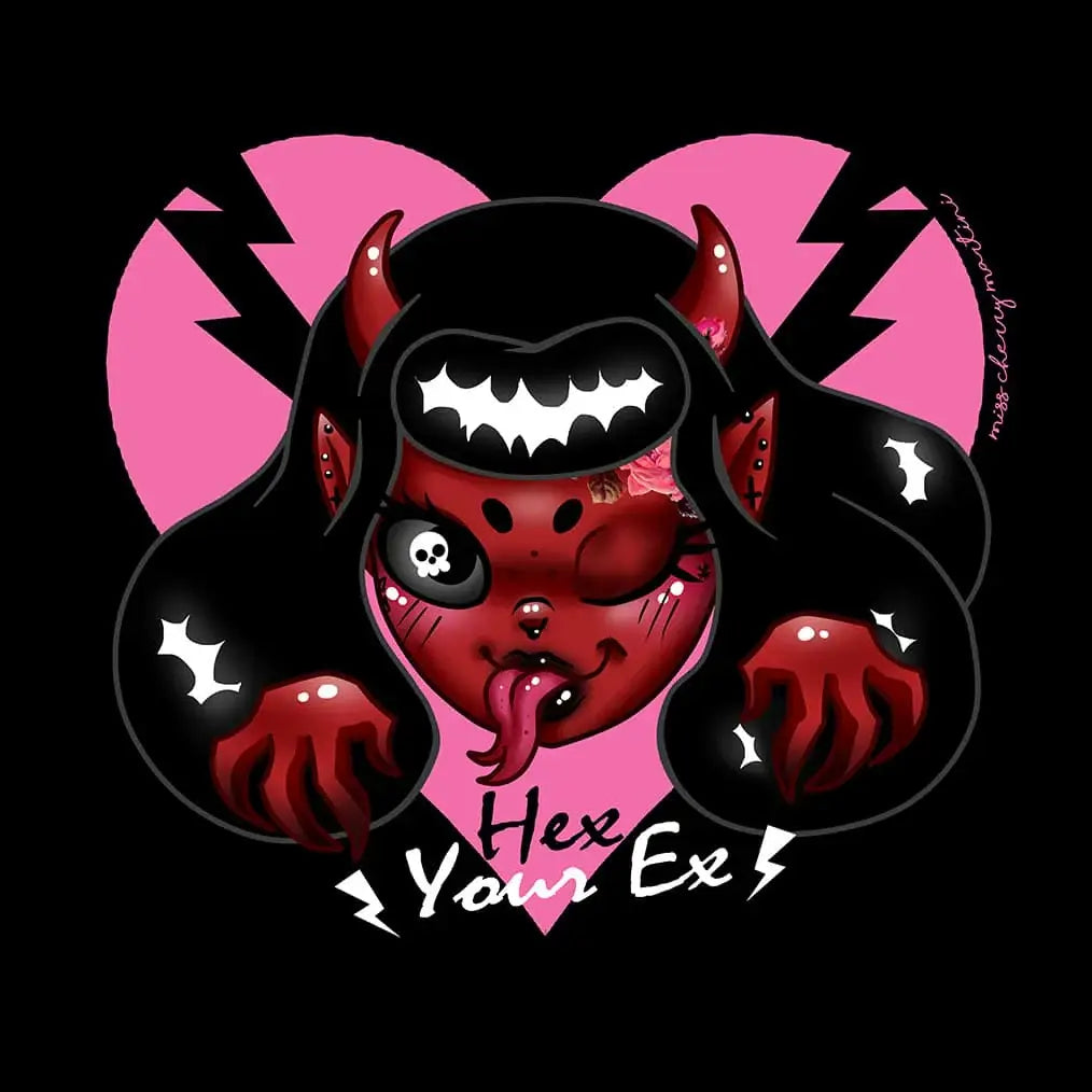 Black Market Art Company Hex Your Ex Print - Black Market Art Company - Flyclothing LLC