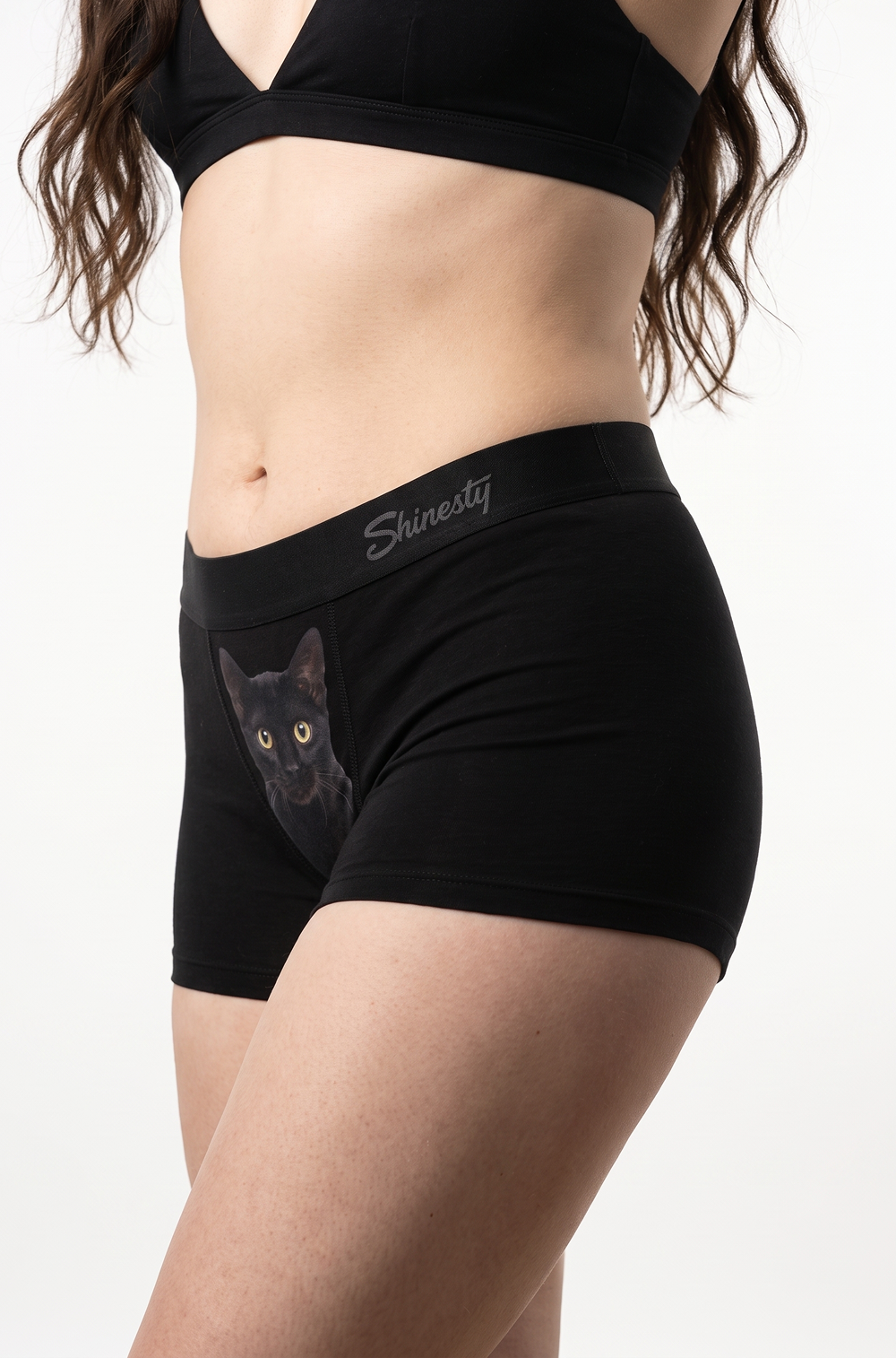 The Hex Appeal | Black Cat Women’s Boxers