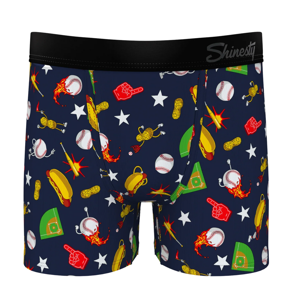 The Hey Batter Batter | Baseball Boy's Boxer Briefs - Shinesty - Flyclothing LLC