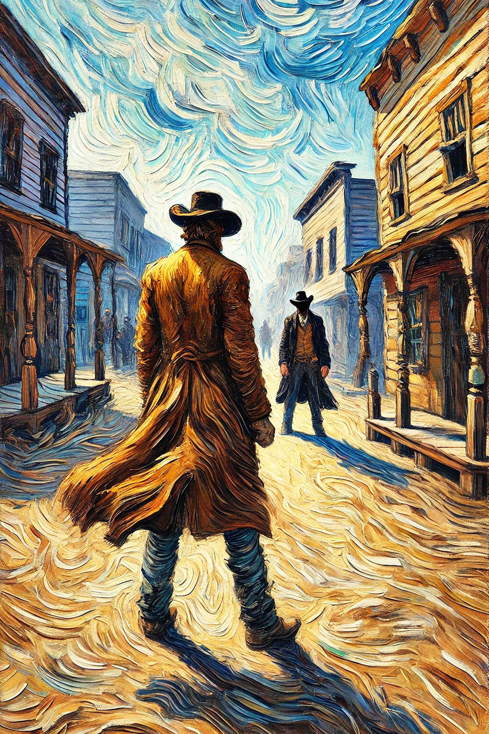 Black Market Art Company HIGH NOON & Western Art Prints Print