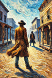 Black Market Art Company HIGH NOON & Western Art Prints Print