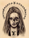 Black Market Art Company High Price Halo Print
