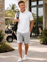 Buki Cinqo Polo 2-Pack - White/Navy - Buki - Flyclothing LLC