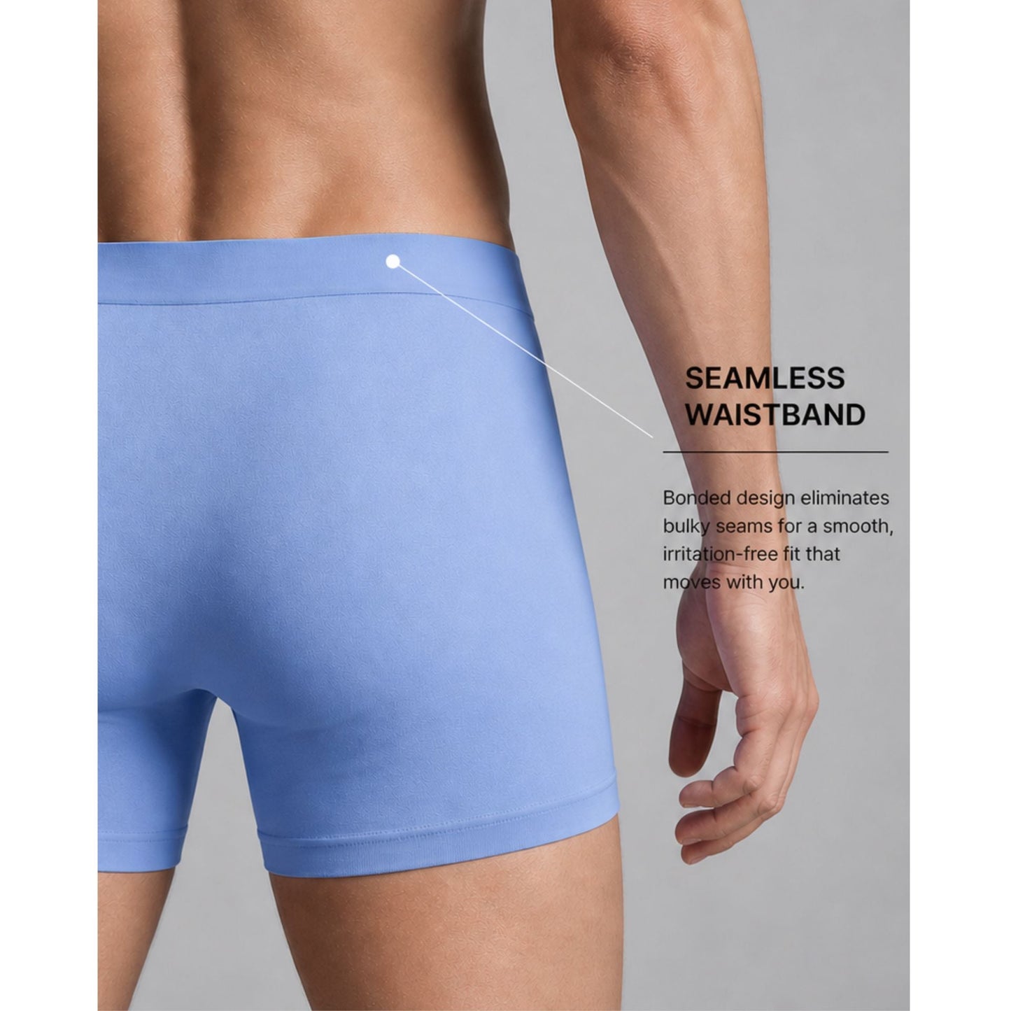 SilkCut Men’s Mesh Modal Performance Boxer Briefs - SilkCut Underwear - Flyclothing LLC