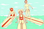 Black Market Art Company Hillbilly Surfari Print