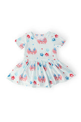 Home of the Brave S/S Twirl Bodysuit - Mila & Rose ® - Flyclothing LLC