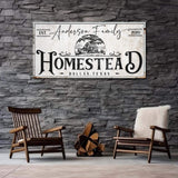Homestead Sign XII - Tailored Canvases - Flyclothing LLC