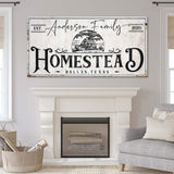 Homestead Sign XII - Tailored Canvases - Flyclothing LLC