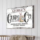 Honey Bunny Candy Company Sign II - Tailored Canvases - Flyclothing LLC