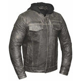 Sturgis - Mens Premium Leather Jacket - Unik Just for Bikers - Flyclothing LLC