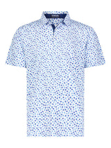 Hooked Up Performance Polo - White Water Life - Flyclothing LLC