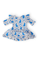 Hop 'til You Drop 3/4 Sleeve Twirl Flutter Bodysuit - Mila & Rose ® - Flyclothing LLC