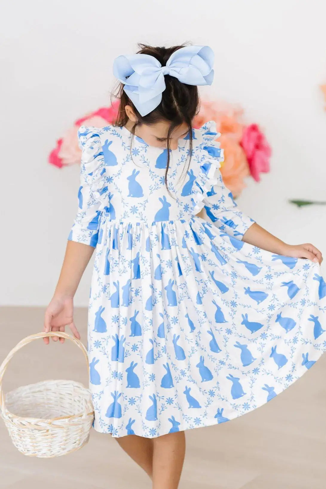 Hop 'til You Drop Ruffle Twirl Dress - Mila & Rose ® - Flyclothing LLC