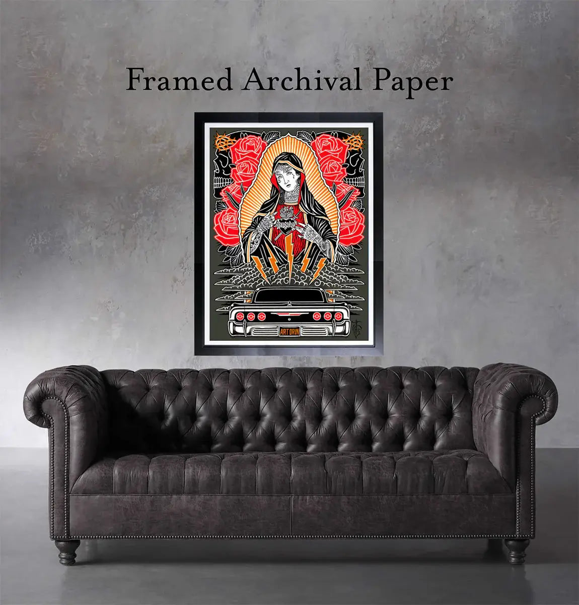 Black Market Art Company Hopeless Print - Black Market Art Company - Flyclothing LLC