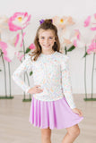 Hoppy Easter L/S Ruffle Tee - Mila & Rose ® - Flyclothing LLC