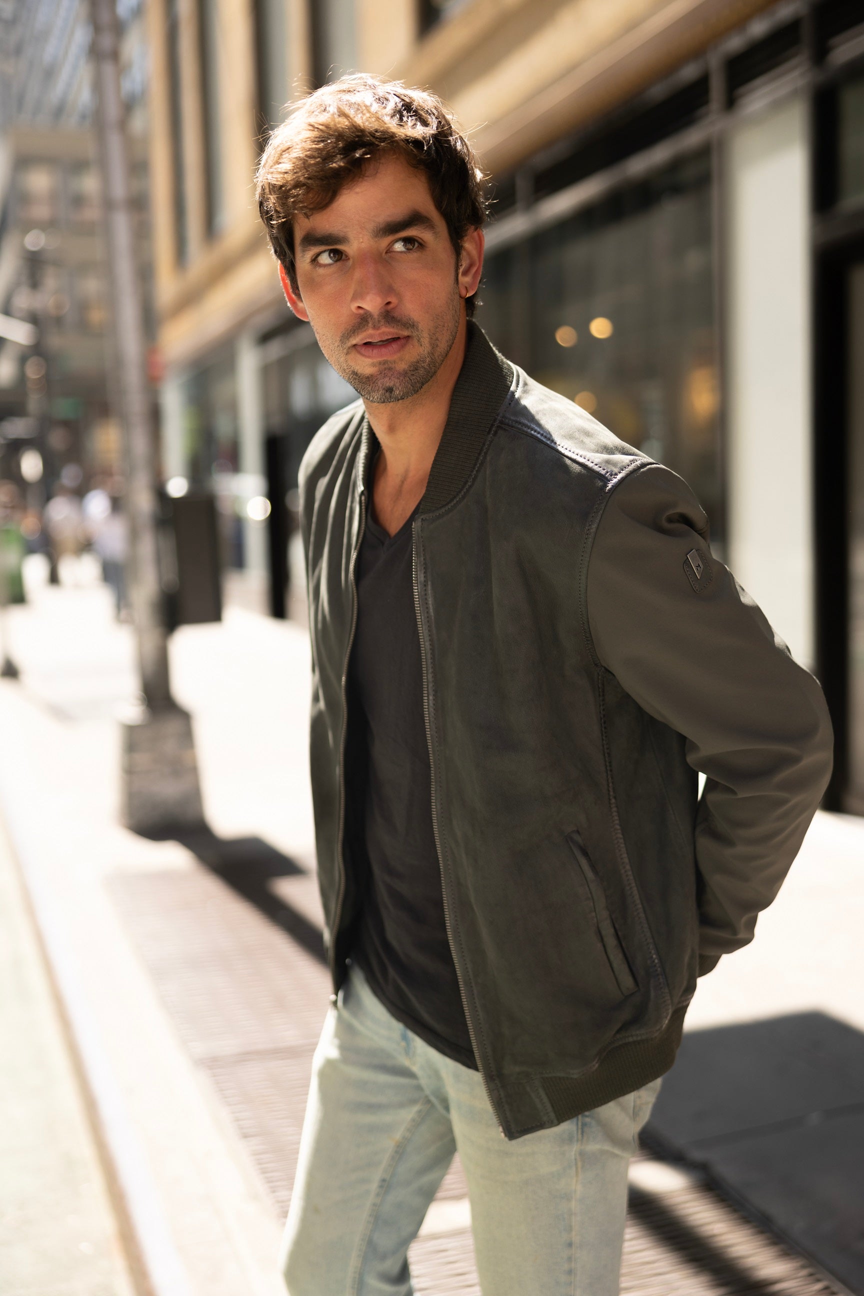Horizon CF Leather Jacket