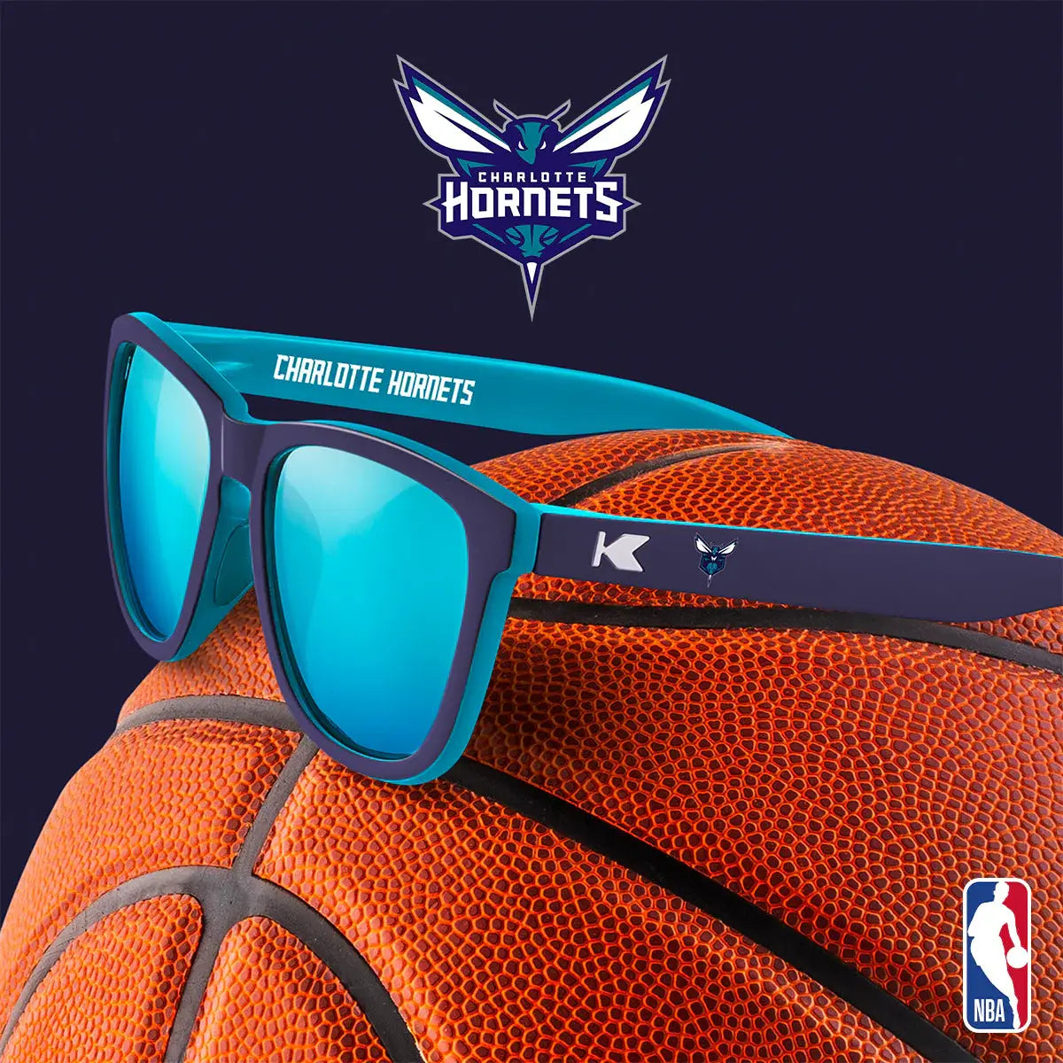 Charlotte Hornets - Knockaround - Flyclothing LLC