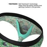 The Hornography | Tropical Animals Ball Hammock® Pouch Underwear Briefs - Shinesty - Flyclothing LLC