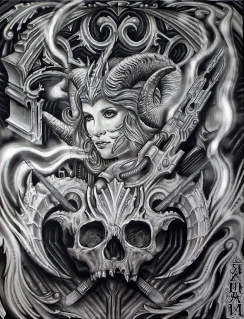 Black Market Art Company Horny Print - Black Market Art Company - Flyclothing LLC