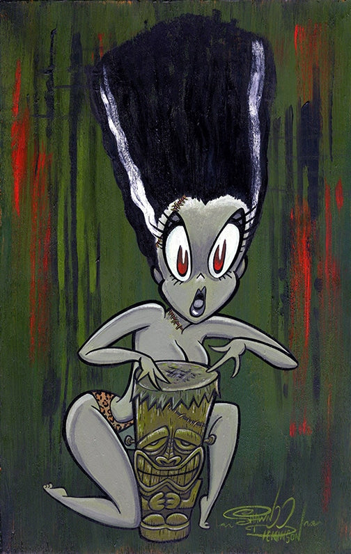Black Market Art Company Horrortique Print