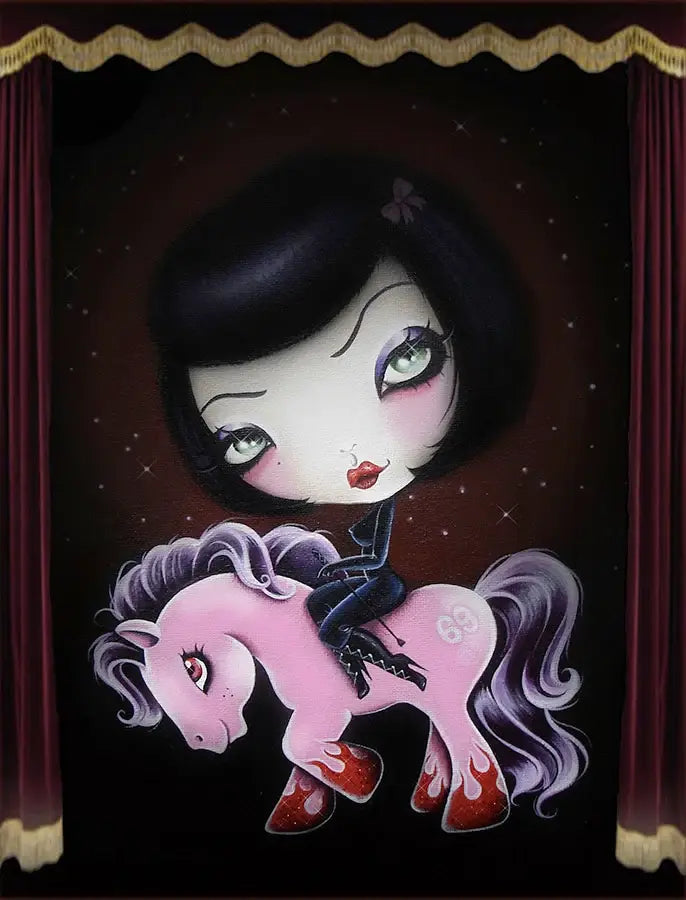 Black Market Art Company Horse Power Print - Black Market Art Company - Flyclothing LLC