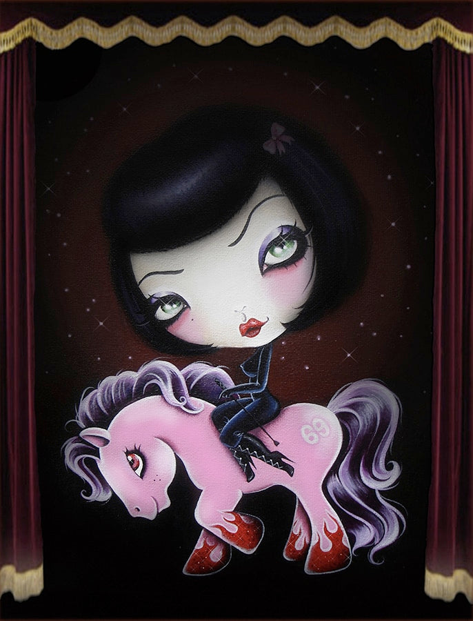 Black Market Art Company Horse Power Print