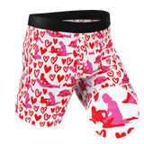 The Hot-Blooded Handbook | Valentines Long Leg Ball Hammock® Pouch Underwear With Fly - Shinesty - Flyclothing LLC