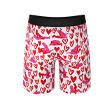 The Hot-Blooded Handbook | Valentines Long Leg Ball Hammock® Pouch Underwear With Fly - Shinesty - Flyclothing LLC
