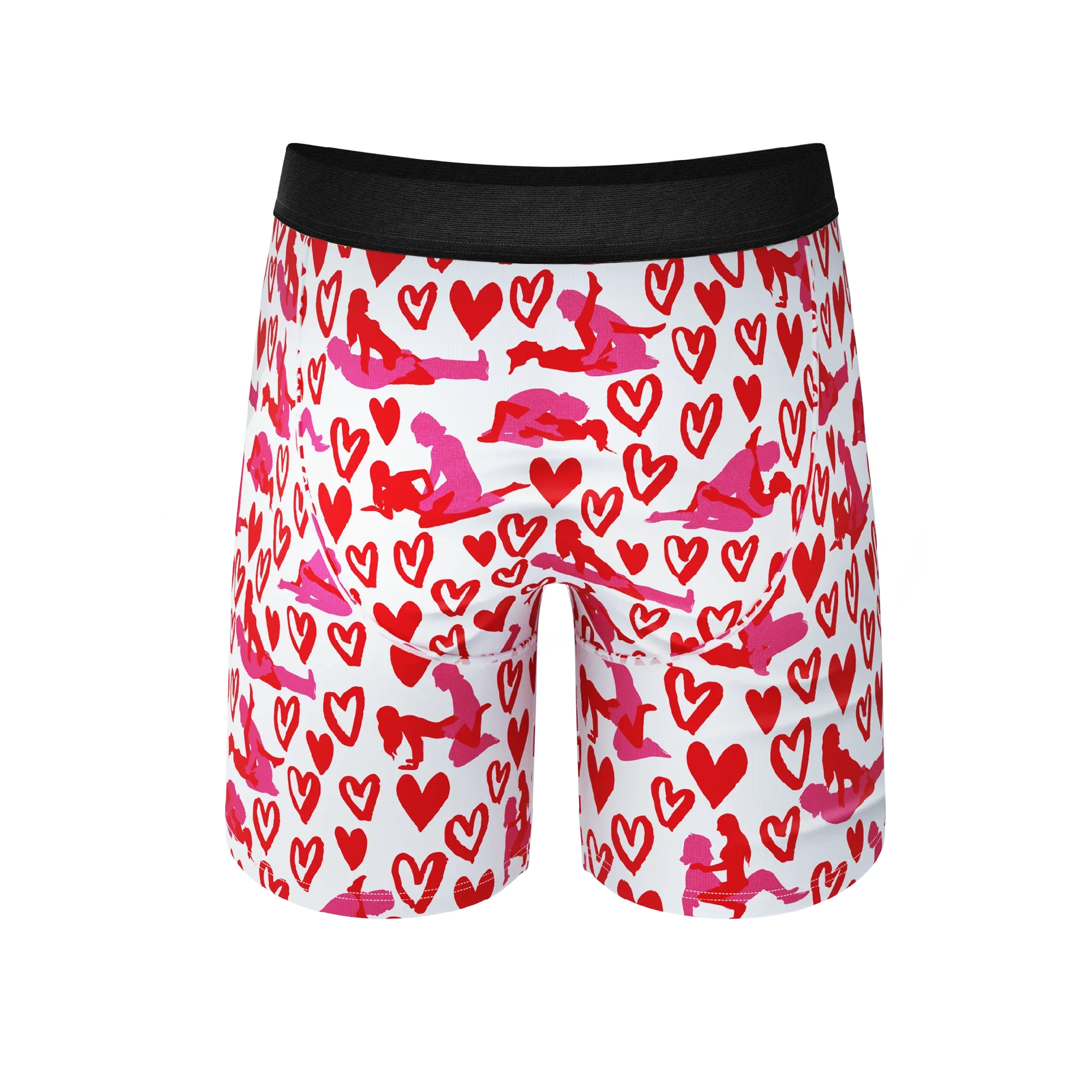 The Hot-Blooded Handbook | Valentines Long Leg Ball Hammock® Pouch Underwear With Fly - Shinesty - Flyclothing LLC