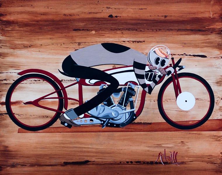 Black Market Art Company Hot Dogger Print