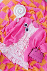 Hot Pink Girl's Crossbody Purse - Mila & Rose ® - Flyclothing LLC