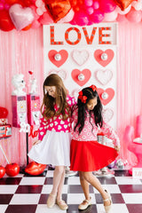 Hot Pink Hearts Sweater - Mila & Rose ® - Flyclothing LLC