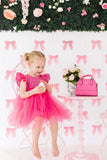 Hot Pink Shimmer Tutu Dress - Mila & Rose ® - Flyclothing LLC