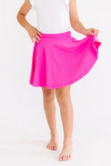 Hot Pink Twirl Skort - Mila & Rose ® - Flyclothing LLC