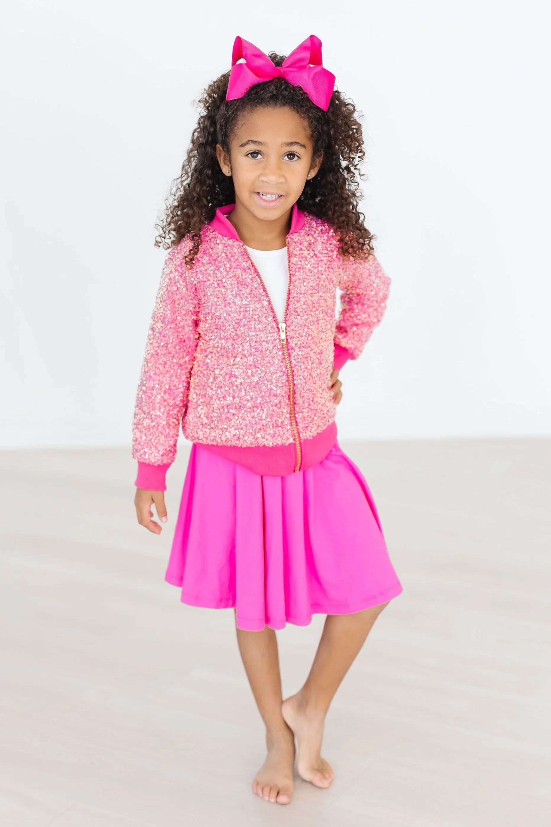 Hot Pink Twirl Skort - Mila & Rose ® - Flyclothing LLC