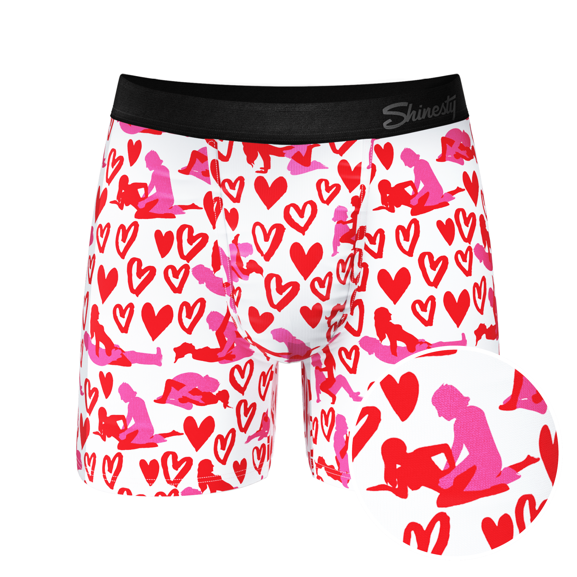 The Hot-Blooded Handbook | Valentines Ball Hammock® Pouch Underwear - Shinesty