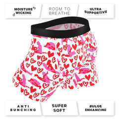 The Hot-Blooded Handbook | Valentines Ball Hammock® Pouch Underwear - Shinesty