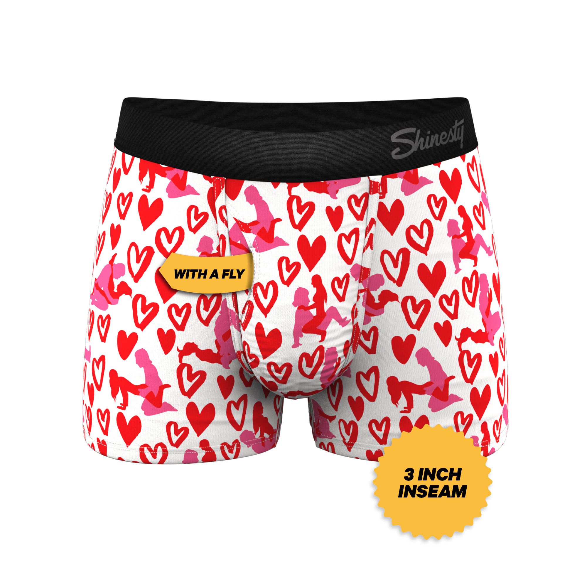 The Hot-Blooded Handbook | Valentines Ball Hammock® Pouch Trunks Underwear - Shinesty