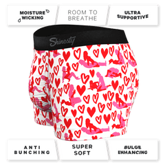 The Hot-Blooded Handbook | Valentines Ball Hammock® Pouch Trunks Underwear - Shinesty
