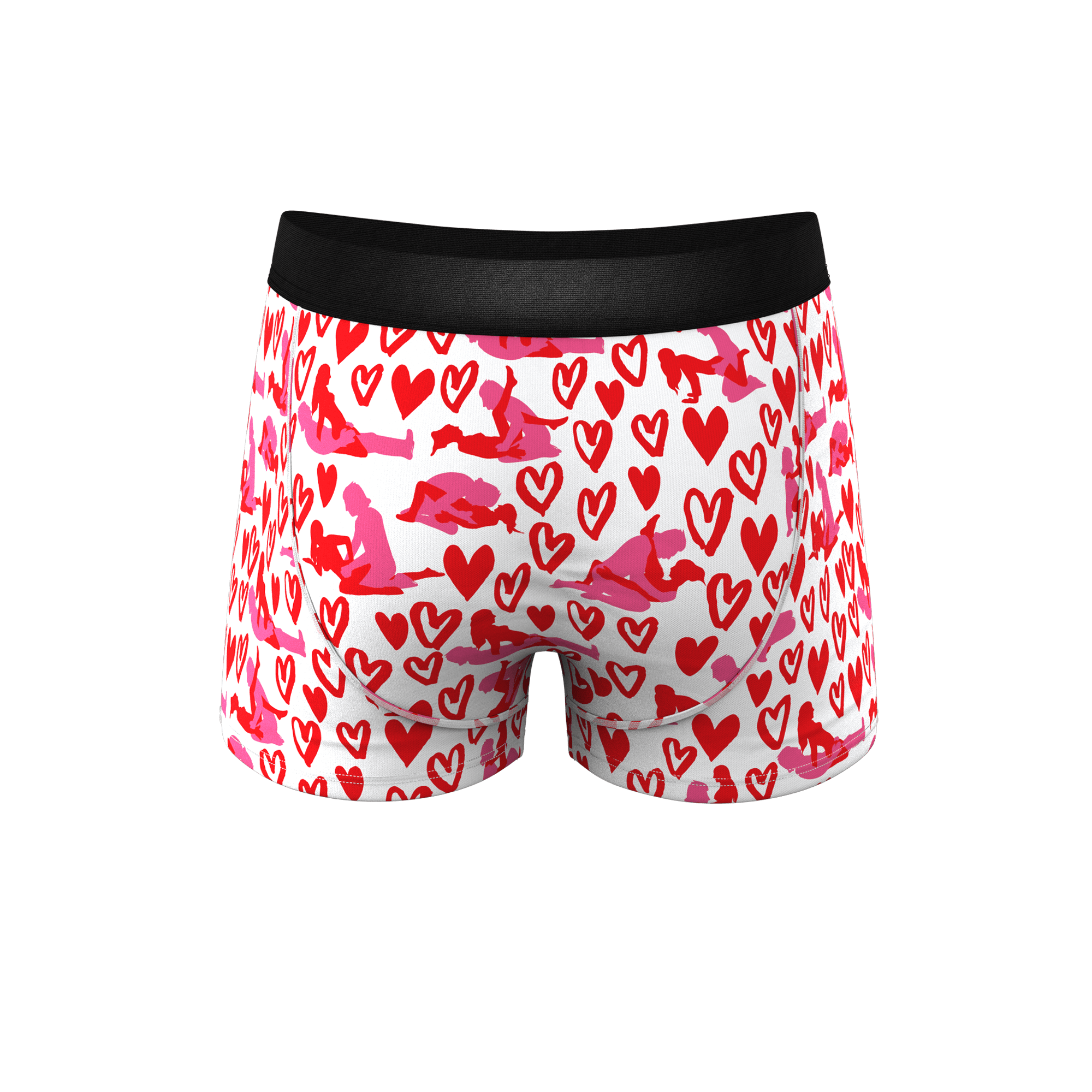 The Hot-Blooded Handbook | Valentines Ball Hammock® Pouch Trunks Underwear - Shinesty
